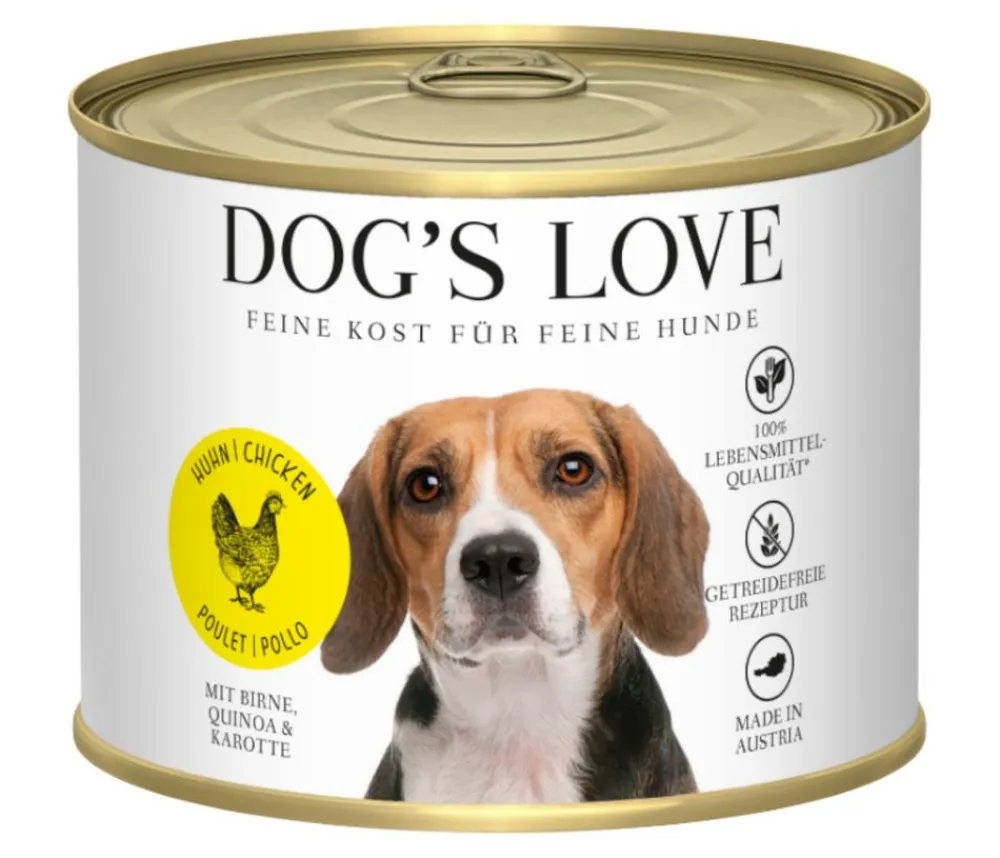 DOG'S LOVE Nassfutter Hund > Nassfutter für Hunde Adult, 6 x 200 g