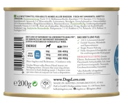 DOG'S LOVE Nassfutter Hund > Nassfutter für Hunde Adult, 6 x 200 g