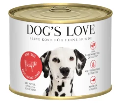 DOG'S LOVE Nassfutter für Hunde Adult, 6 x 200 g Best