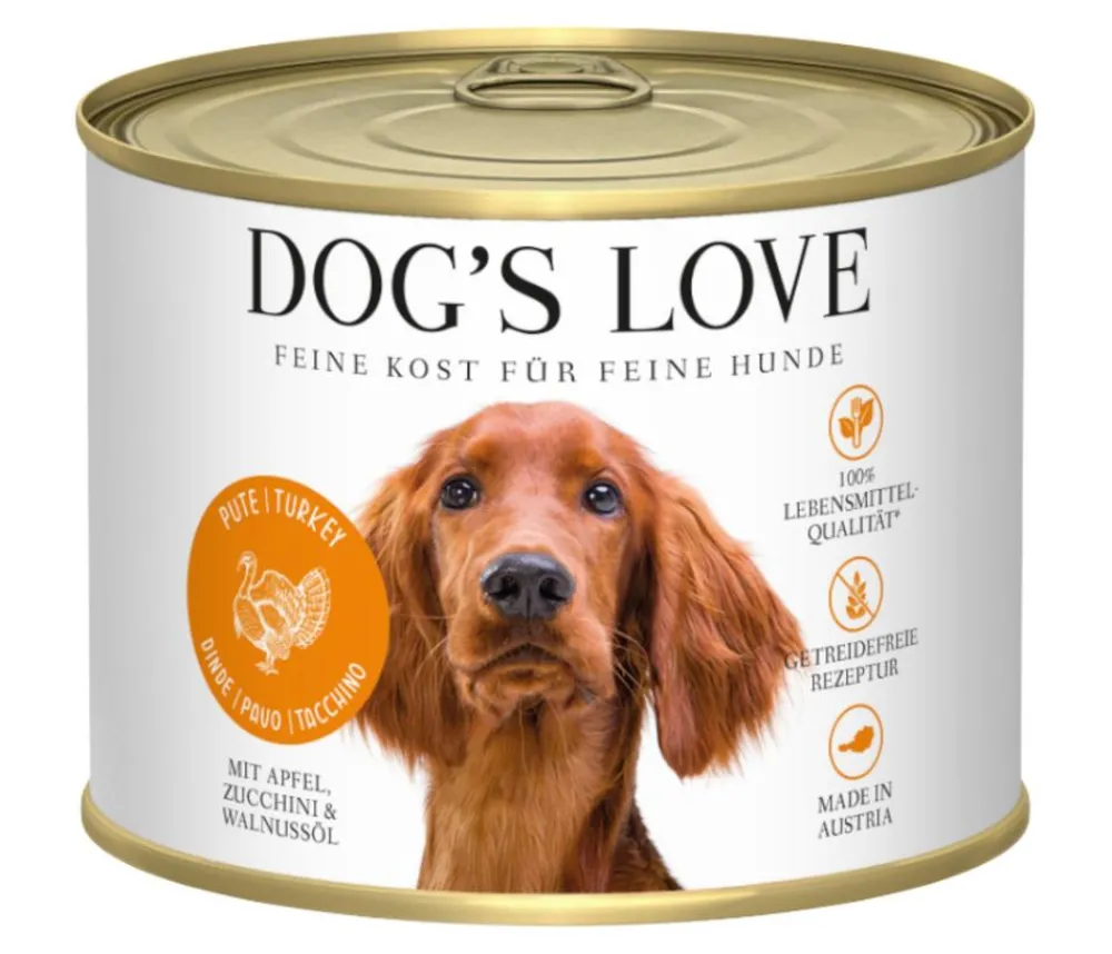 DOG'S LOVE Nassfutter für Hunde Adult, 6 x 200 g Sale