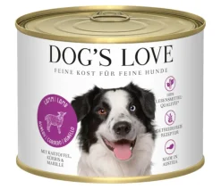 DOG'S LOVE Nassfutter Hund - Nassfutter für Hunde Adult, 6 x 200 g