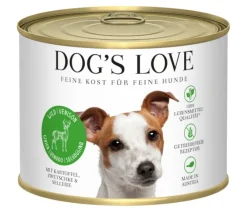 DOG'S LOVE Nassfutter Hund - Nassfutter für Hunde Adult, 6 x 200 g