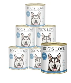 DOG'S LOVE Nassfutter Hund > Nassfutter für Hunde Adult, 6 x 800 g