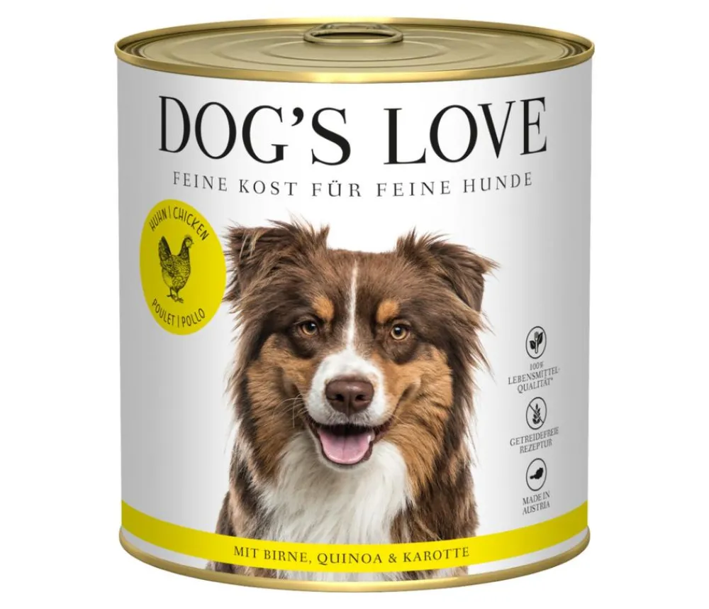DOG'S LOVE Nassfutter Hund > Nassfutter für Hunde Adult, 6 x 800 g