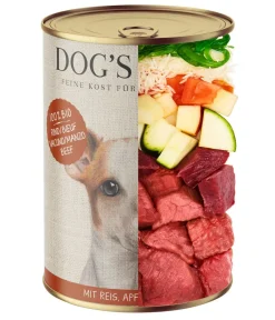 DOG'S LOVE Nassfutter Hund > Nassfutter für Hunde Bio, 6 x 400 g