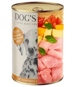 DOG'S LOVE Nassfutter für Hunde Bio, 6 x 400 g Outlet