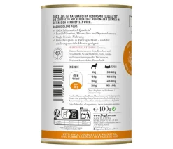 DOG'S LOVE Nassfutter Hund - Nassfutter für Hunde Adult, 6 x 400 g