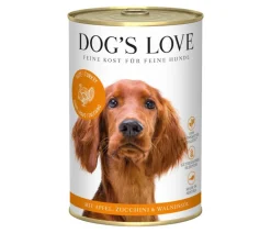 DOG'S LOVE Nassfutter Hund - Nassfutter für Hunde Adult, 6 x 400 g