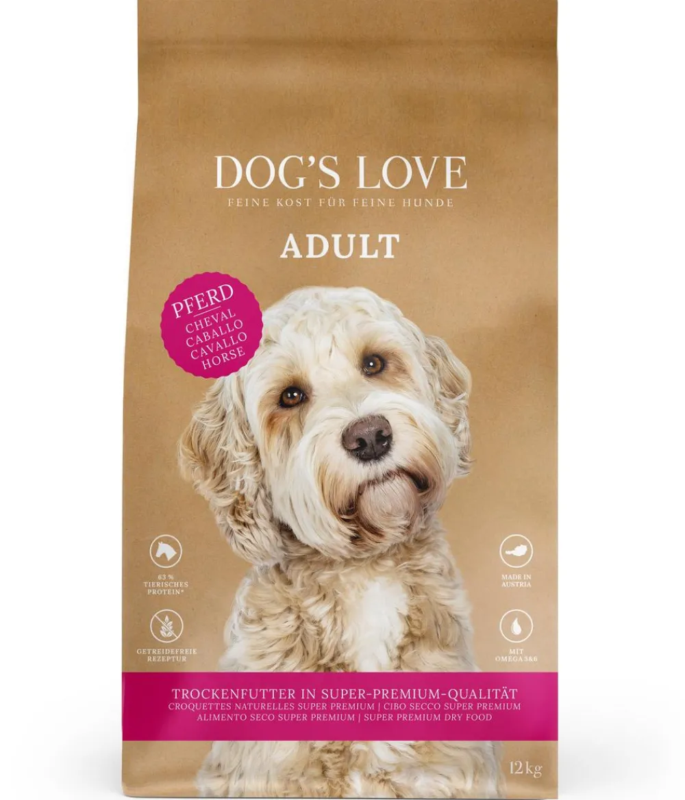 DOG'S LOVE Trockenfutter für Hunde Adult Clearance