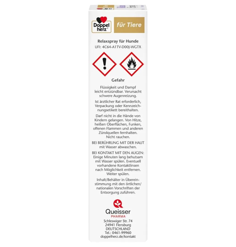 Doppelherz Relaxspray für Hunde, 90 ml Online