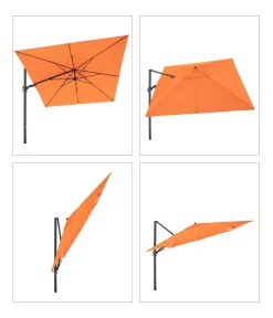 Doppler Sonnenschirme > Ampelschirm myZone AX, quadratisch, ca. B280/T280 cm