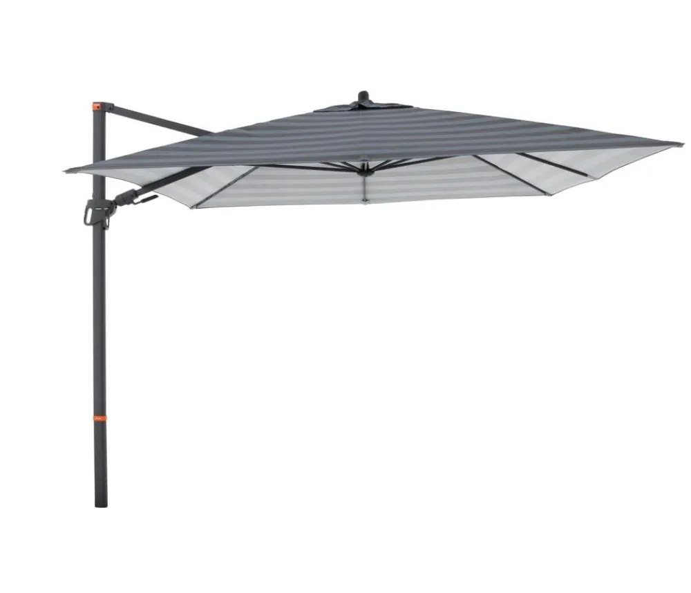 Doppler Ampelschirm myZone AX, quadratisch, ca. B280/T280 cm Anthrazit Hot
