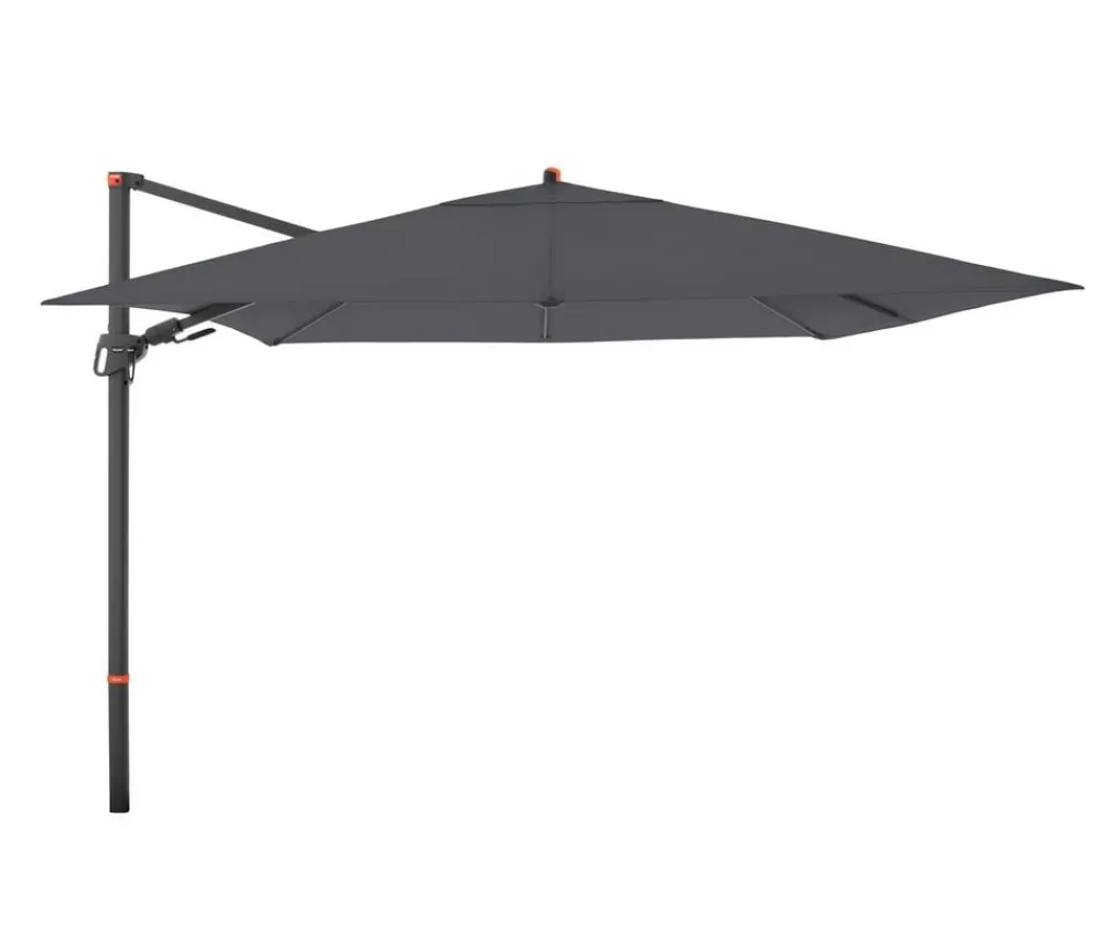 Doppler Sonnenschirme - Ampelschirm myZone AX, quadratisch, ca. B280/T280 cm Anthrazit