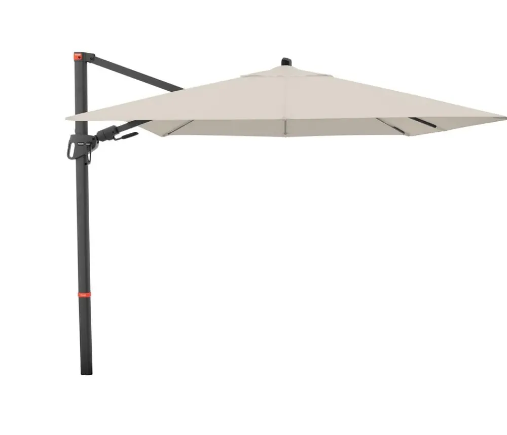 Doppler Ampelschirm myZone AX, quadratisch, ca. B210/T210 cm Natur Online