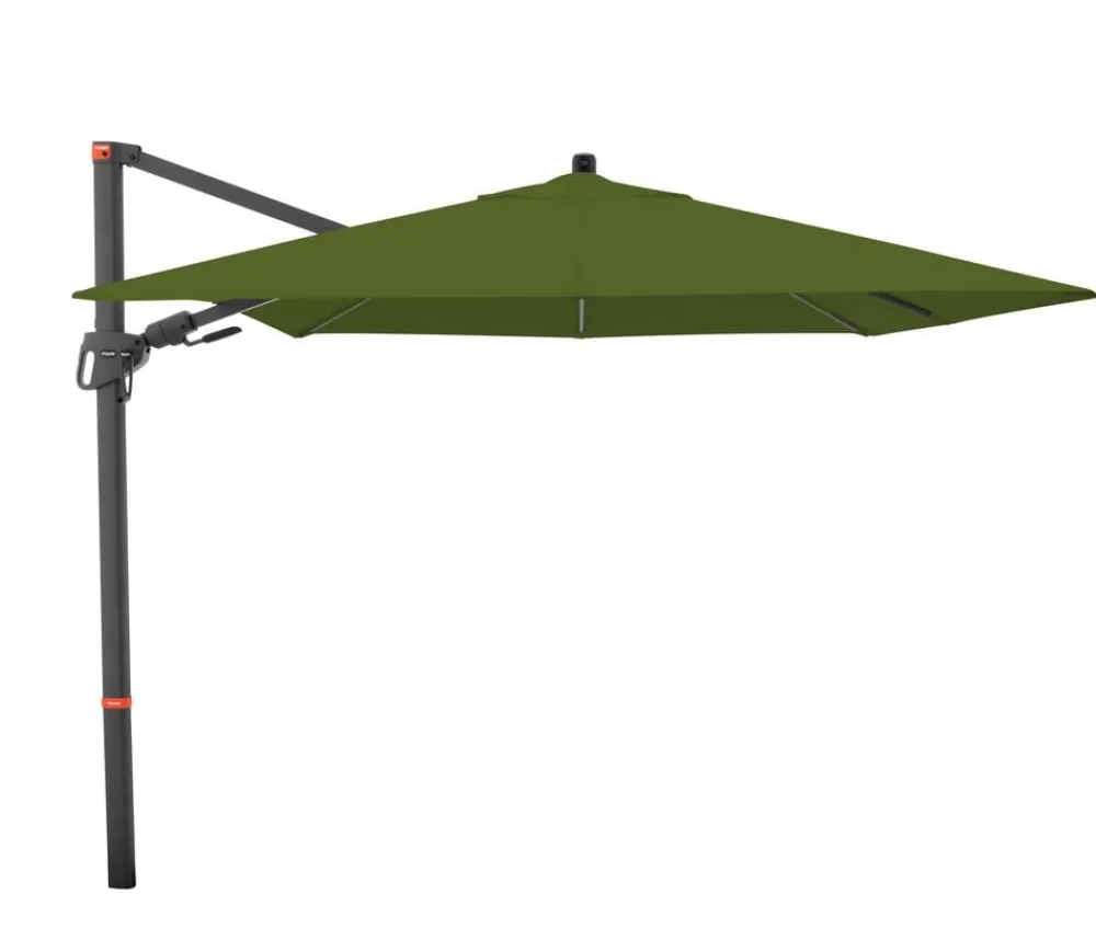 Doppler Ampelschirm myZone AX, quadratisch, ca. B210/T210 cm Hellgrün