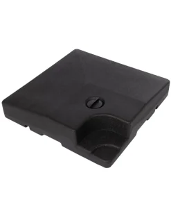 Doppler Beschwerplatten, 4er-Set, befüllbar, ca. B50/T50 cm Anthrazit Sale