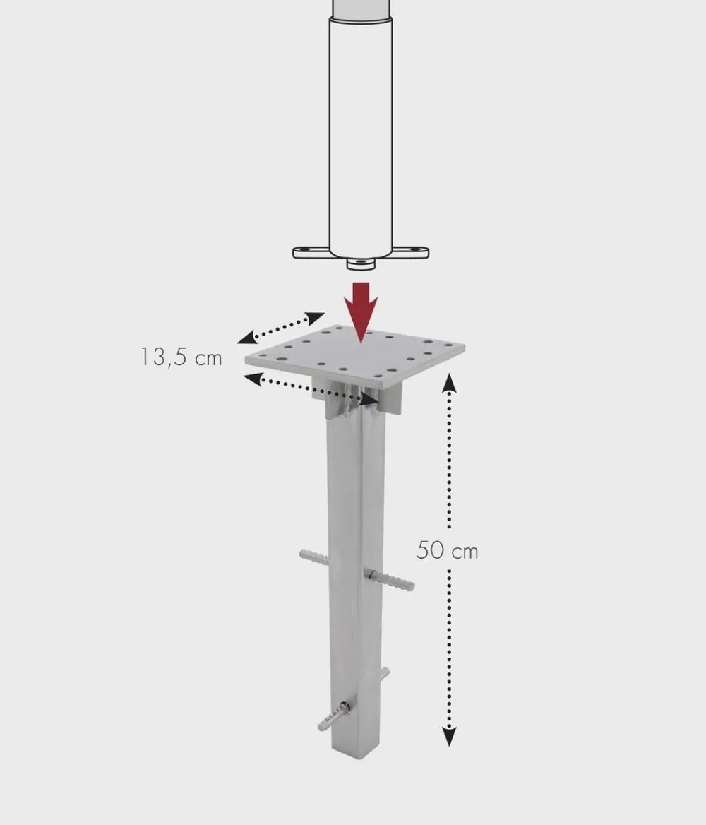 Doppler Sonnenschirme > Bodenanker für Sonnenschirm