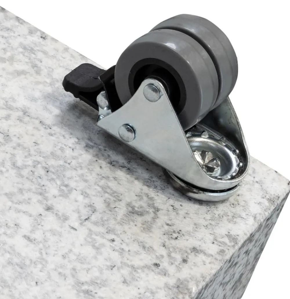 Doppler Schirmständer > Grundplatte Granit, 140 kg