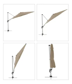 Doppler Sonnenschirme > Pendelschirm Active, rund, ca. Ø370 cm