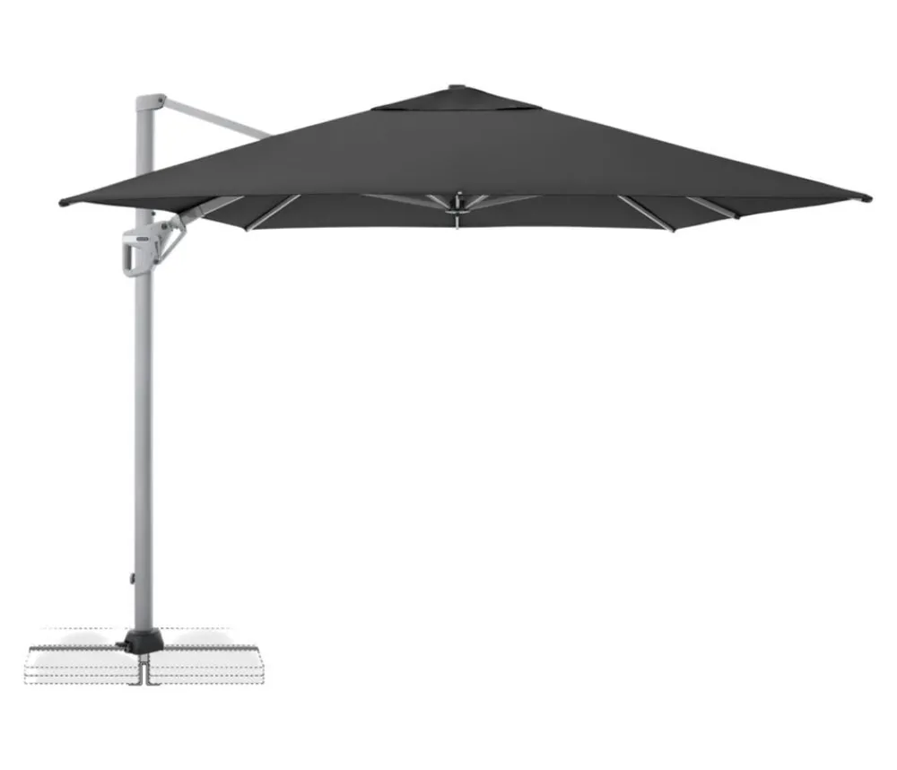 Doppler Pendelschirm Active NeoSide, rechteckig, ca. B350/T260 cm Anthrazit New