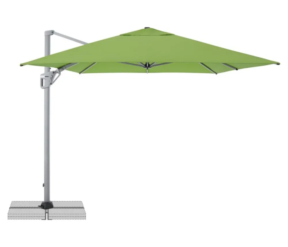 Doppler Sonnenschirme - Pendelschirm Active NeoSide, rechteckig, ca. B350/T260 cm Grün