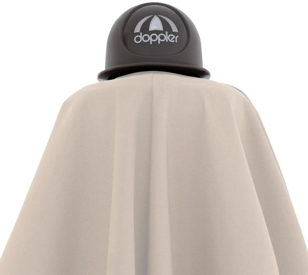 Doppler Sonnenschirme - Pendelschirm Aluwood, rechteckig, ca. B300/T220 cm Natur