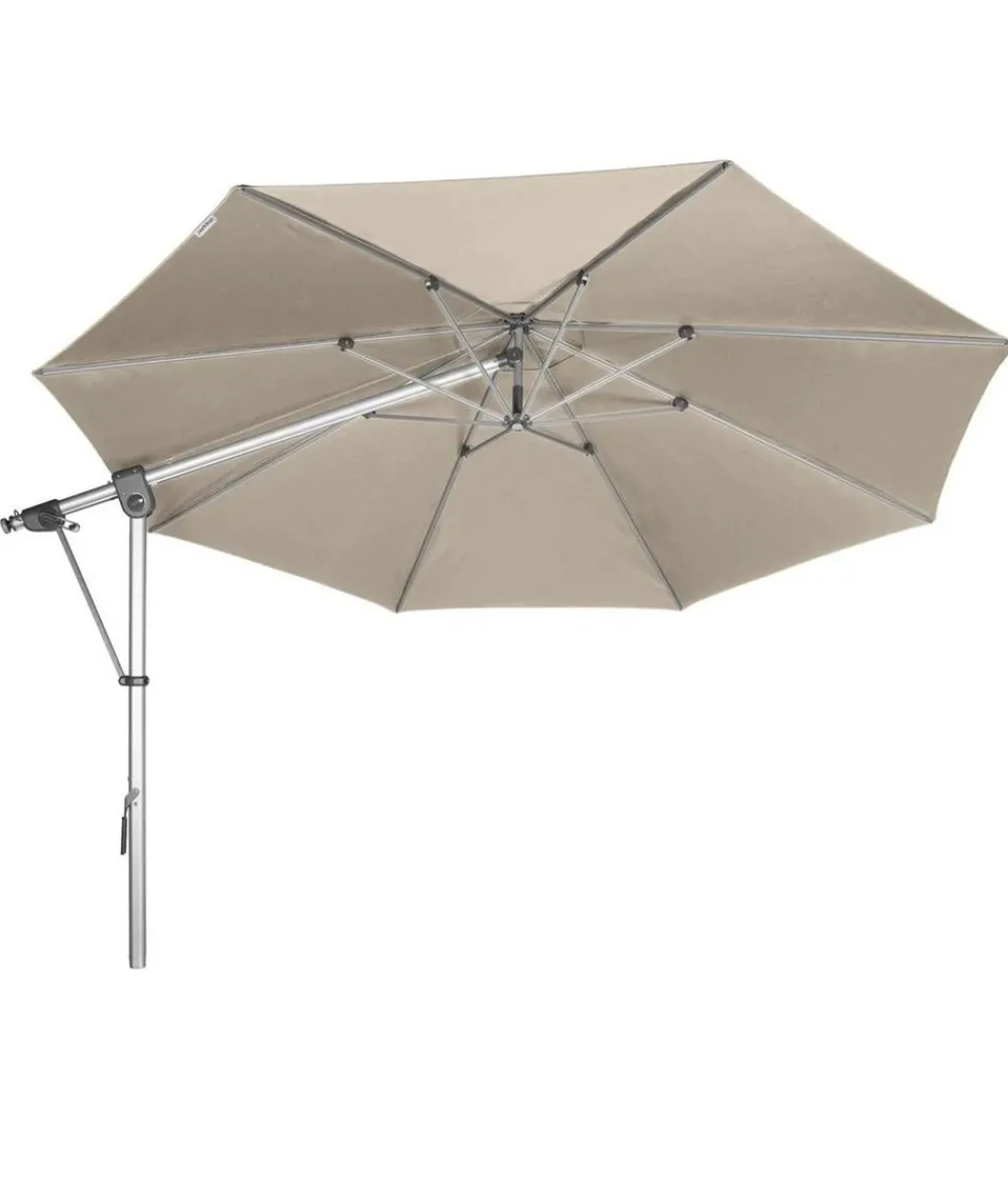 Doppler Pendelschirm Expert, rund, ca. Ø350 cm Taupe Best