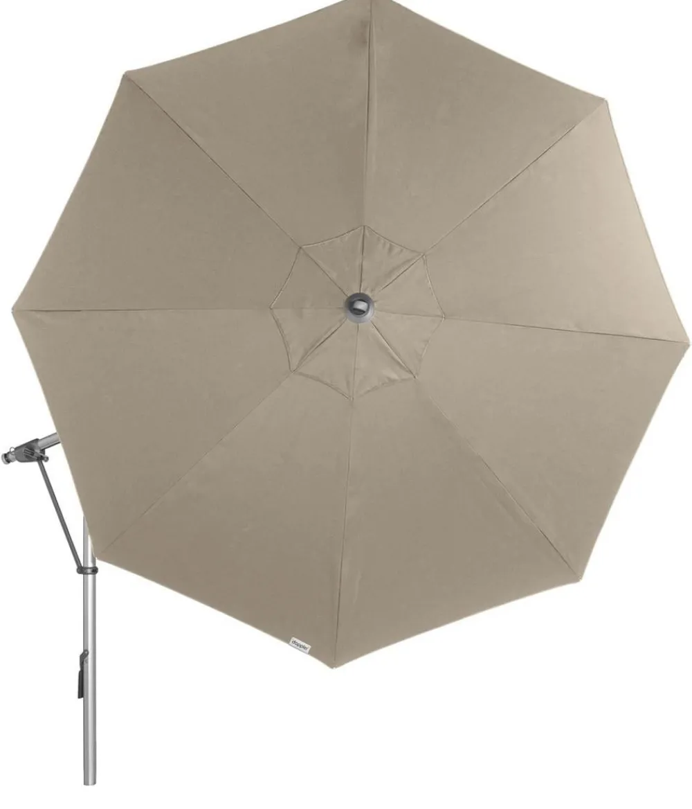 Doppler Pendelschirm Expert, rund, ca. Ø350 cm Taupe Best