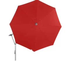 Doppler Pendelschirm Expert, rund, ca. Ø350 cm Rot New