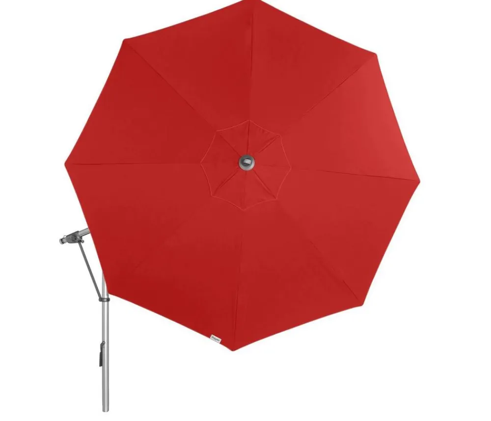 Doppler Pendelschirm Expert, rund, ca. Ø350 cm Rot New