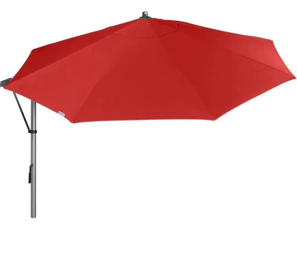Doppler Pendelschirm Expert, rund, ca. Ø350 cm Rot New
