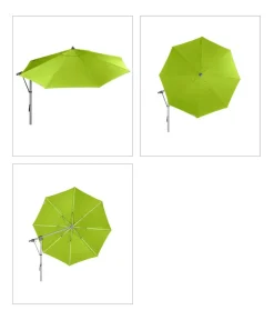 Doppler Sonnenschirme - Pendelschirm Expert, rund, ca. Ø350 cm Grün