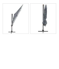 Doppler Sonnenschirme - Pendelschirm myZone AX, rechteckig, ca. B320/T240 cm Dunkelgrau