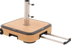 Doppler Schirmständer - Schirmständer AluWood Trolley, 50 kg