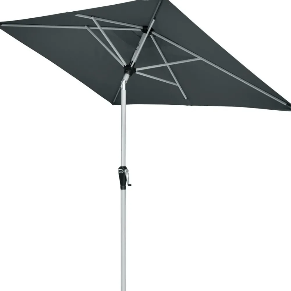 Doppler Sonnenschirm Active Auto Tilt, rechteckig, ca. B210/T140 cm Dunkelgrau Sale