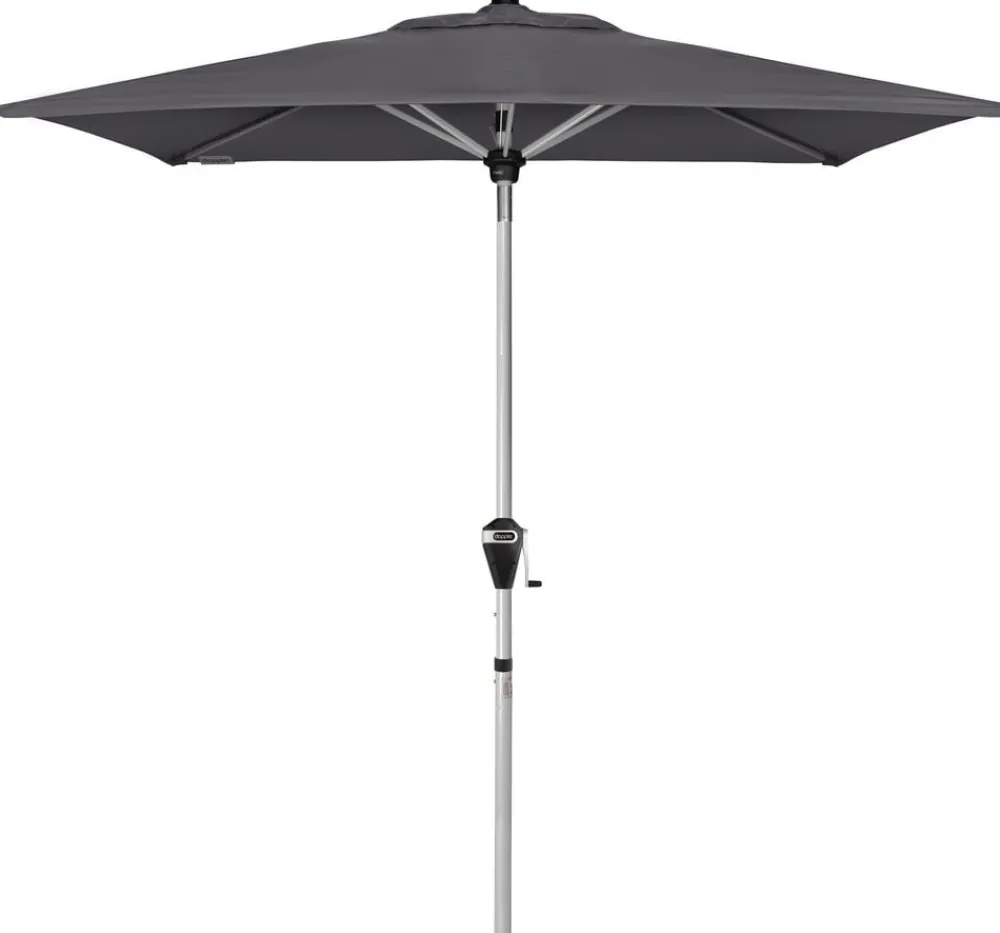 Doppler Sonnenschirm Active Auto Tilt, rechteckig, ca. B210/T140 cm Dunkelgrau Sale