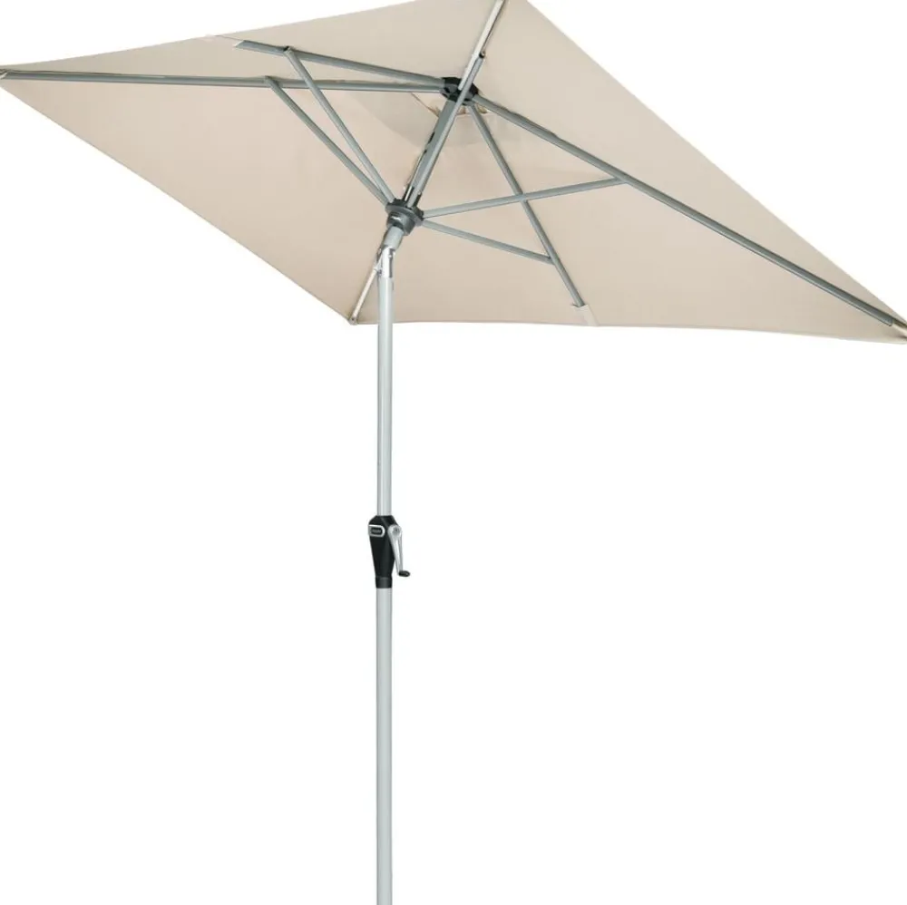Doppler Sonnenschirme - Sonnenschirm Active Auto Tilt, rechteckig, ca. B210/T140 cm Creme