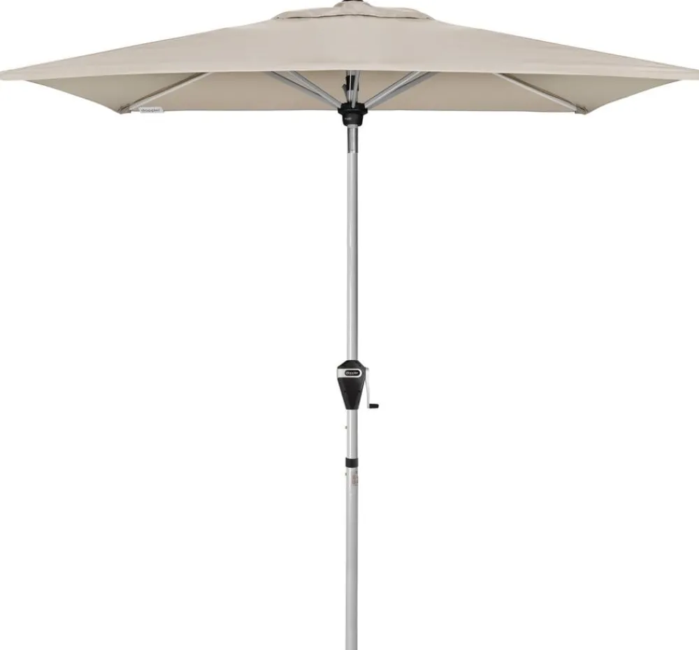 Doppler Sonnenschirme - Sonnenschirm Active Auto Tilt, rechteckig, ca. B210/T140 cm Creme