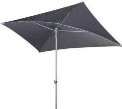 Doppler Sonnenschirm Act Neo, rechteckig, ca. B225/T120 cm Dunkelgrau