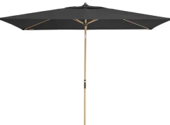 Doppler Sonnenschirm Aluwood Ultra, rechteckig, ca. B300/T200 cm Dunkelgrau Online