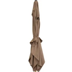 Doppler Sonnenschirme - Sonnenschirm Aluwood Ultra, rechteckig, ca. B300/T200 cm Taupe