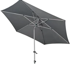 Doppler Sonnenschirm Expert Auto Tilt, rund, ca. Ø320 cm Anthrazit New