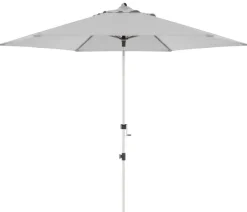 Doppler Sonnenschirm Expert Auto Tilt, rund, ca. Ø320 cm Hellgrau New