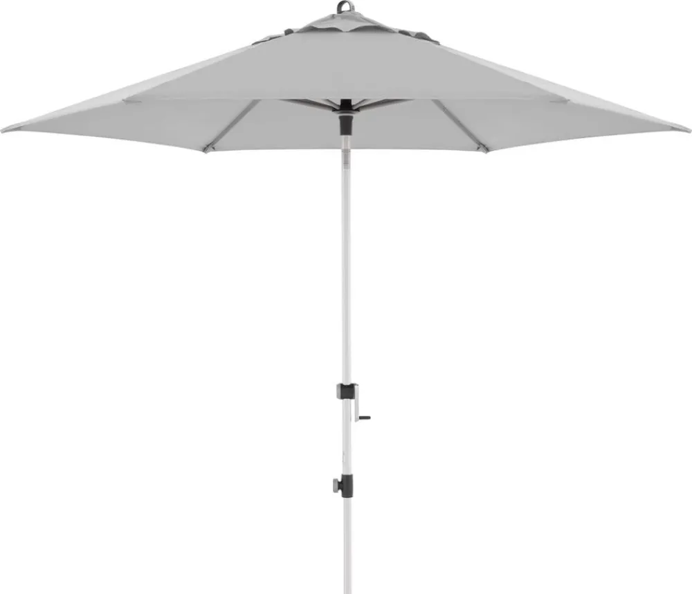 Doppler Sonnenschirm Expert Auto Tilt, rund, ca. Ø280 cm Hellgrau Clearance