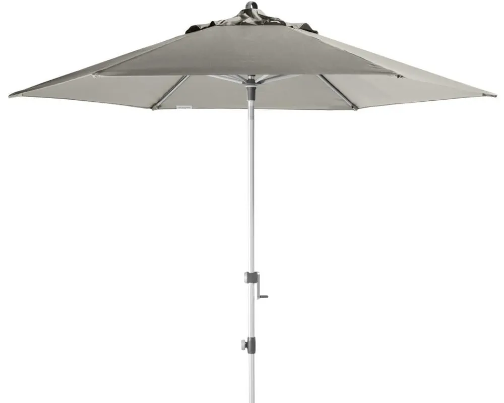 Doppler Sonnenschirm Expert Auto Tilt, rund, ca. Ø280 cm Hellgrau Clearance