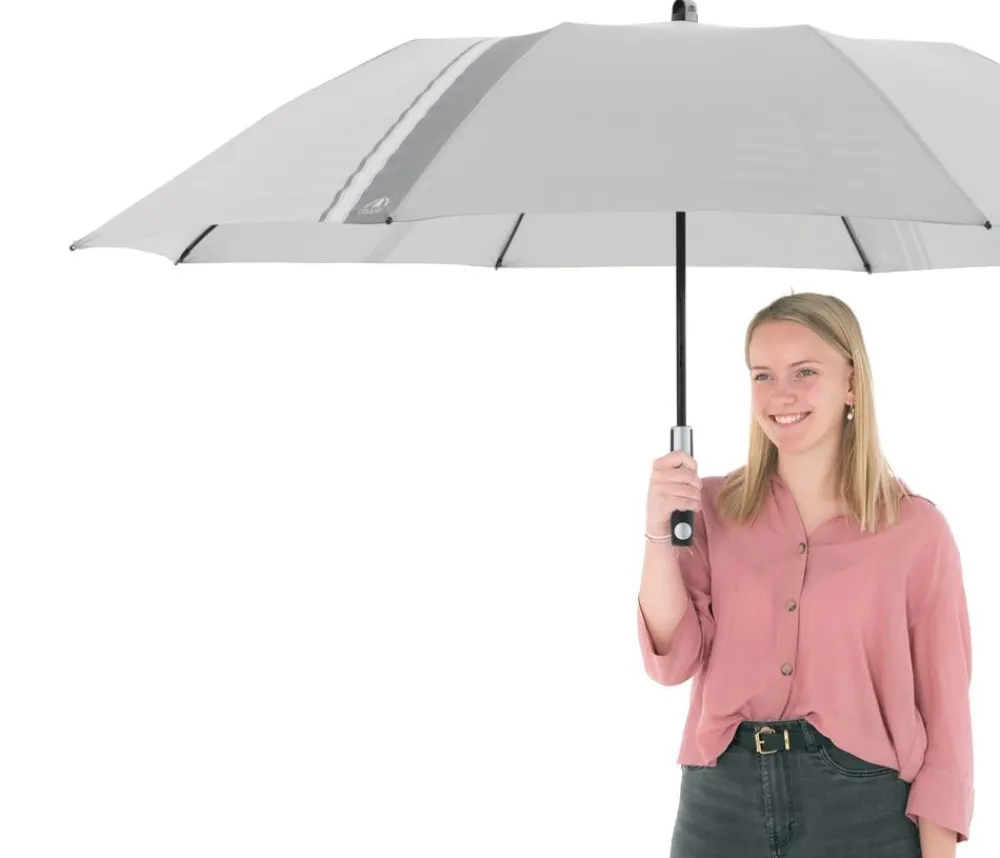 Doppler Sonnenschirm Expert Multi Push Up, ca. Ø156/H190 cm Hellgrau Online