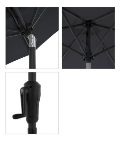 Doppler Sonnenschirme > Sonnenschirm Life, rund, ca. Ø180 cm