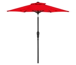 Doppler Sonnenschirme - Sonnenschirm Life, rund, ca. Ø180 cm Rot
