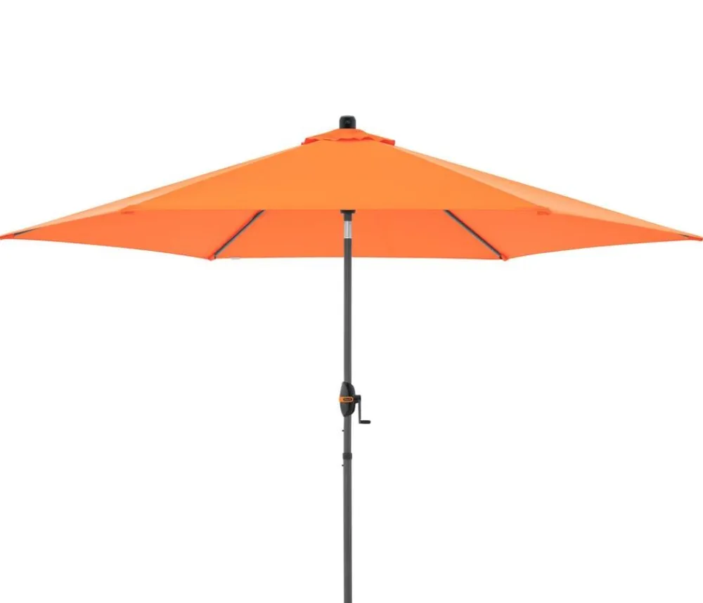 Doppler Sonnenschirm myZone Auto-Tilt, rund, ca. Ø305 cm Orange Online
