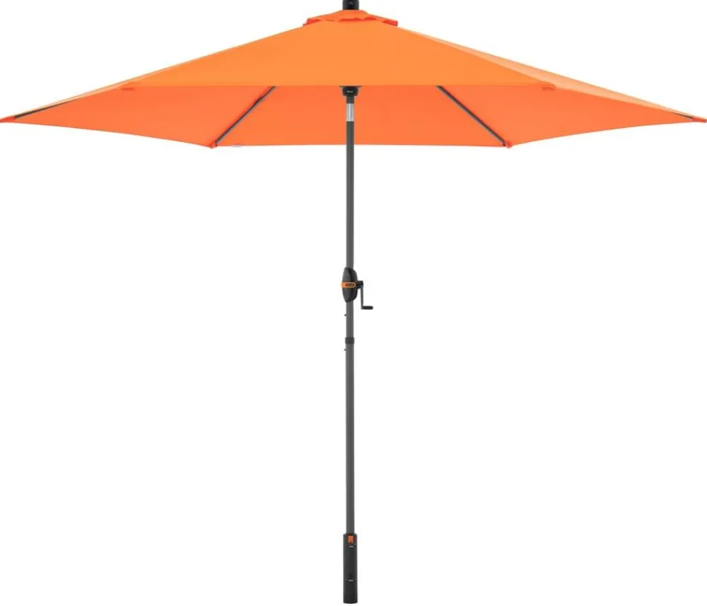 Doppler Sonnenschirm myZone Auto-Tilt, rund, ca. Ø305 cm Orange Online